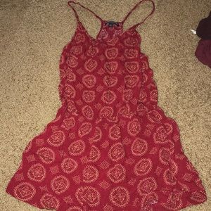 red romper